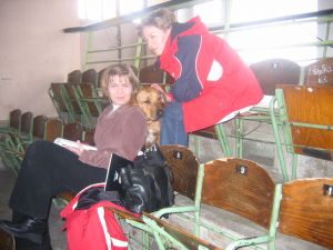 12.03.2006< Zestresowana Aka na Przemyskiej Wystawie w Jarosawiu. - 