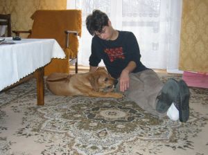 Ja i mj Krzy - 03.12.2004 - 